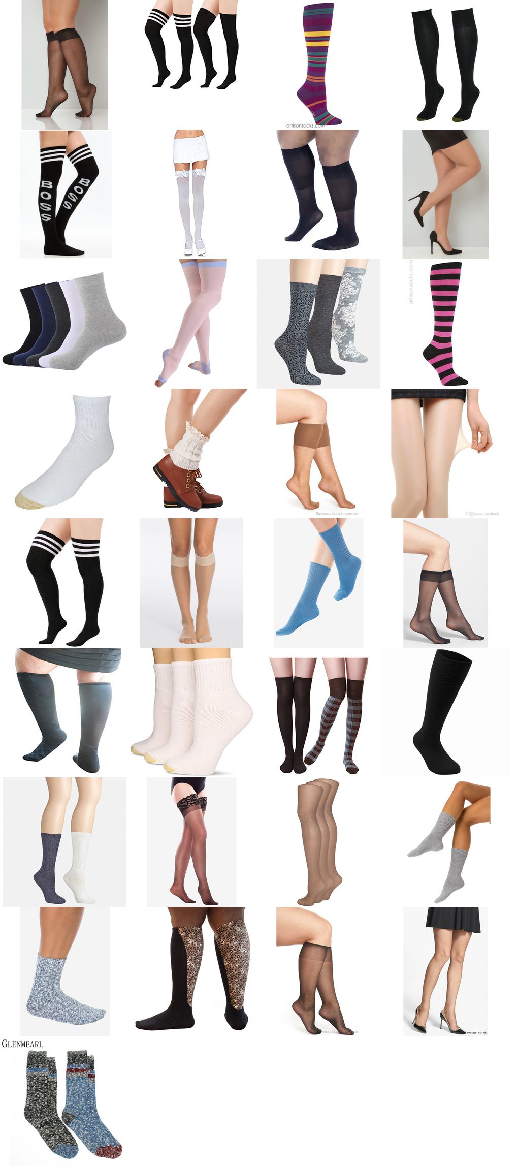 plus size socks